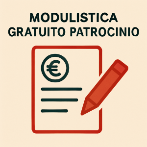 modulistica gratuito patrocinio